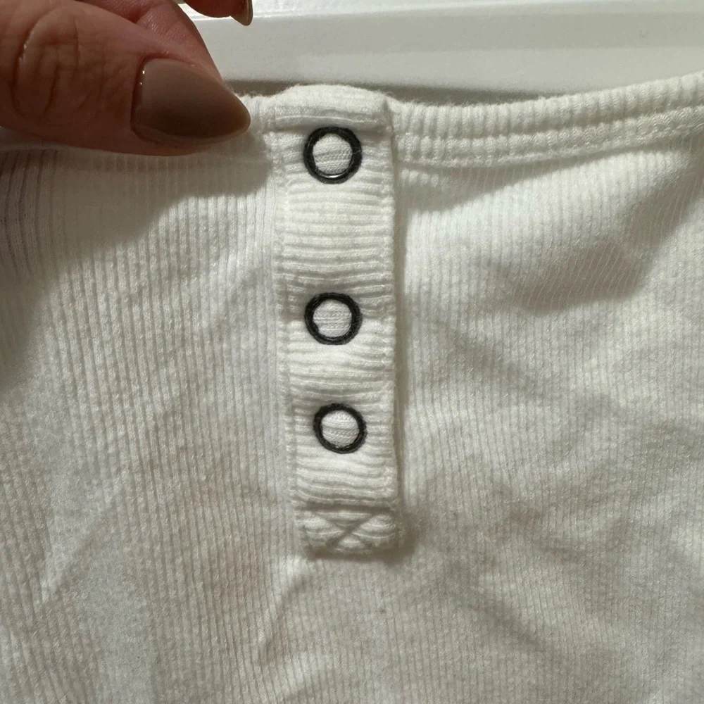 Abercrombie Kids Cream Bodysuit